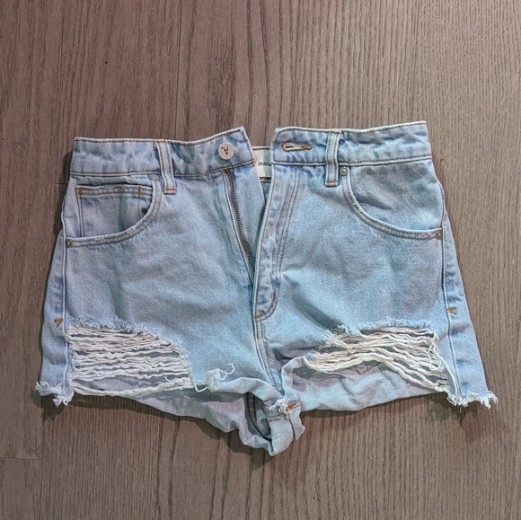 Abrand Jeans High Relaxed Short Size 27 - Picture 1 of 4